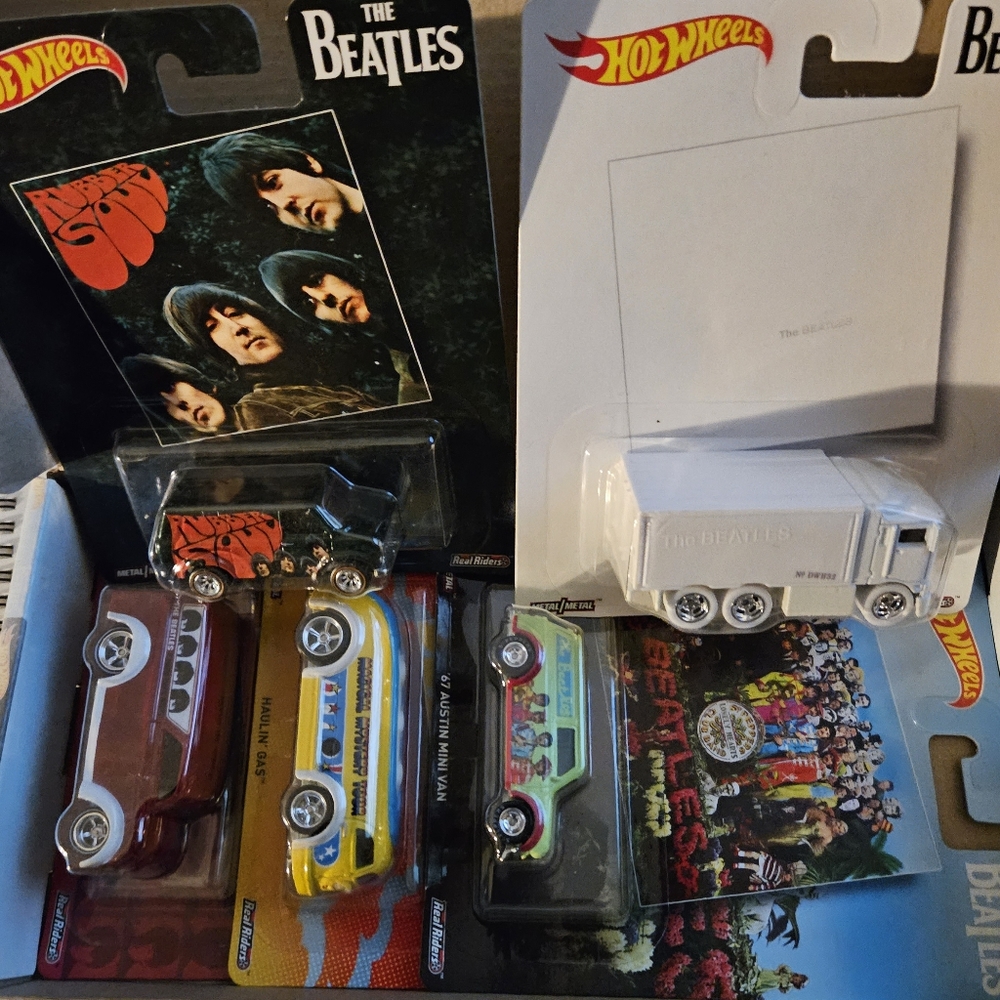 Beatles album hotwheels